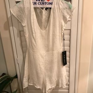 For Love and Lemons White Romper